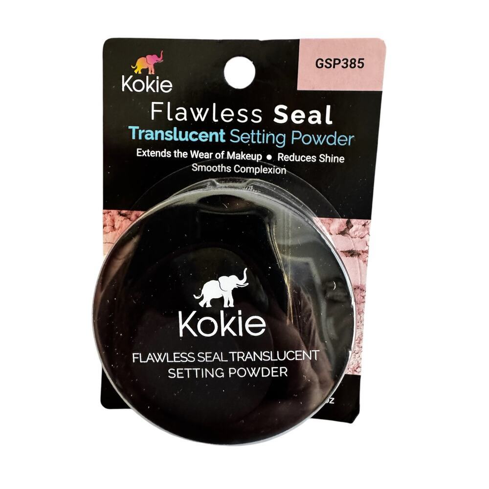 5/$25 NWT Kokie Flawless Seal Translucent Setting Powder 0.42oz